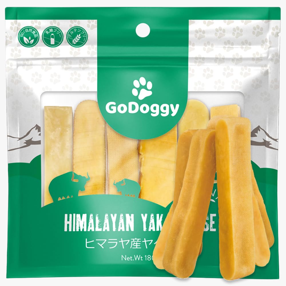 Amazon.co.jp: GoDoggy ヒマラヤ産ヤクチーズスティック 無添加 ハード